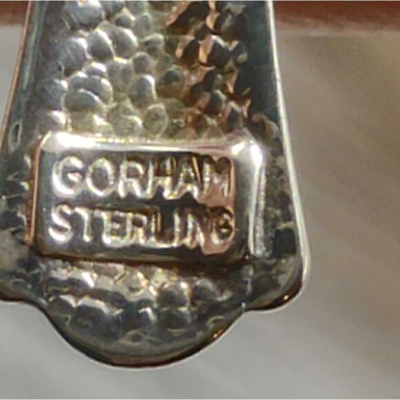 Sterling Silver Cross Footprints Poem Necklace.   Vintage 80s.  P1 - Picture 6 of 9
